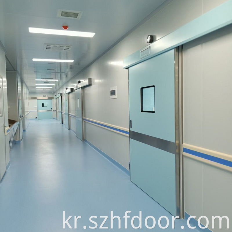 Automatic hospital protective door